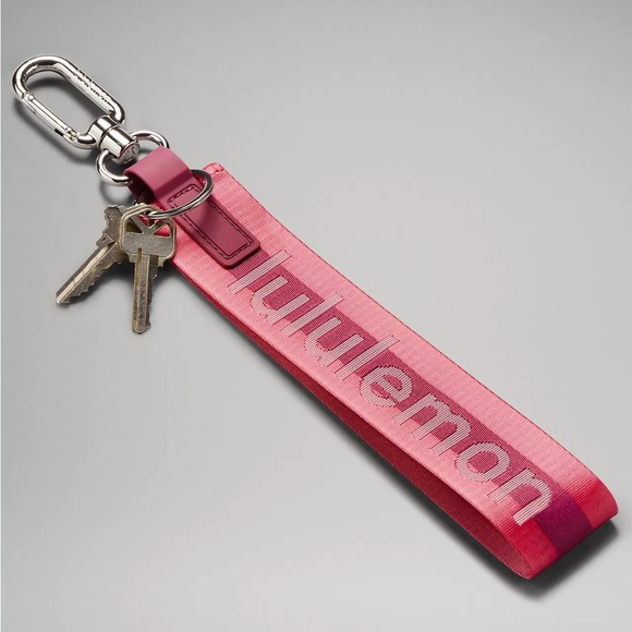 NEW lululemon athletica Pink Keychain Accessory- Never Lost Keychain
Wordmark - Picture 4 of 7